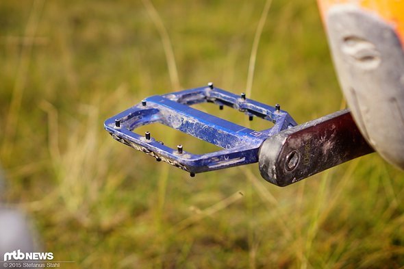 Sieben Pins pro Seite sollen für Halt sorgen Sieben Pins pro Seite sollen für Halt sorgen
