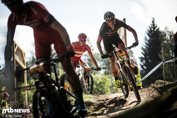 Der deutsche Elite-Meister Max Brandl galt vor dem Rennen als Podiumskandidat Der deutsche Elite-Meister Max Brandl galt vor dem Rennen als Podiumskandidat