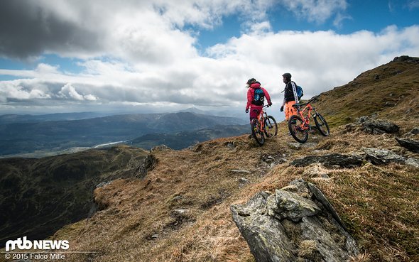 Wuthering Heights - ein weiter Blick nach Westen ist die beste Wettervorhersage, die man in Schottland bekommen kann Wuthering Heights - ein weiter Blick nach Westen ist die beste Wettervorhersage, die man in Schottland bekommen kann