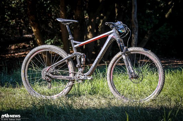 Im Renneinsatz mit dem Trailbike: das Bergamont Contrail 29 MGN mit der beliebten Reifenkombination X-King / Race King Im Renneinsatz mit dem Trailbike: das Bergamont Contrail 29 MGN mit der beliebten Reifenkombination X-King / Race King