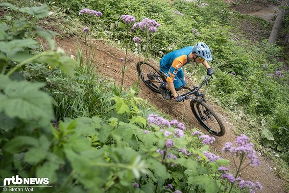 NS Bikes hat offensichtlich versucht, aufs Gewicht zu achten NS Bikes hat offensichtlich versucht, aufs Gewicht zu achten