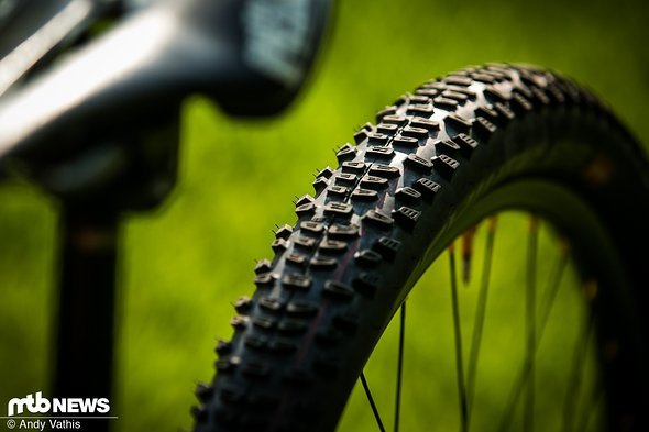 Für den nötigen Grip sorgen Reifen von Schwalbe Für den nötigen Grip sorgen Reifen von Schwalbe
