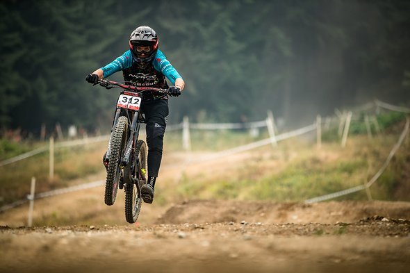 Im Training hat sich Caro schneller gefühlt, der heftige Sturz vor dem Finale hat ihr sicherlich keinen Extra-Boost verliehen Im Training hat sich Caro schneller gefühlt, der heftige Sturz vor dem Finale hat ihr sicherlich keinen Extra-Boost verliehen