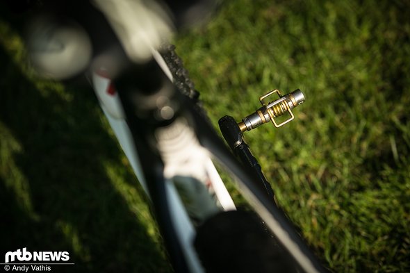 Mit einem Gewicht von 179 Gramm zählen die crankbrothers Eggbeater 11-Pedale zu den leichtesten der Welt. Mit einem Gewicht von 179 Gramm zählen die crankbrothers Eggbeater 11-Pedale zu den leichtesten der Welt.
