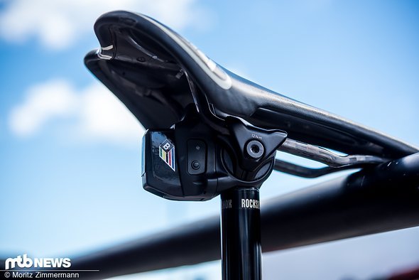Das Blackbox-Logo kennzeichnet bereits seit Jahren alle im Renneinsatz getesteten Prototypen des SRAM-Konzerns Das Blackbox-Logo kennzeichnet bereits seit Jahren alle im Renneinsatz getesteten Prototypen des SRAM-Konzerns