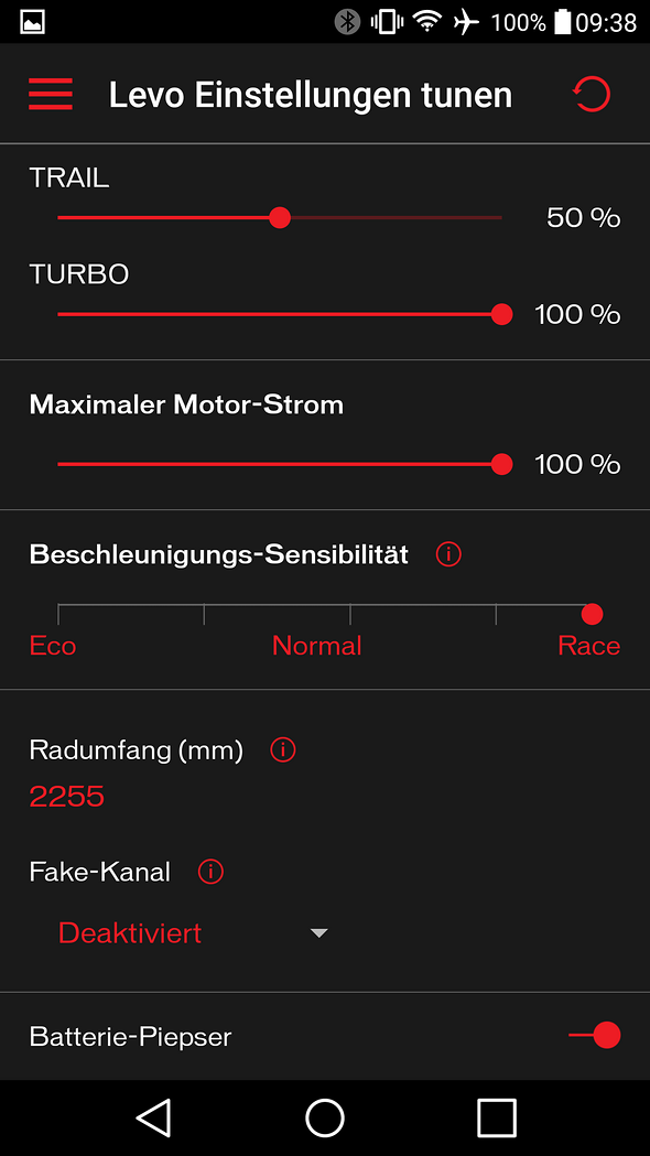 Zusätzlich gibt es noch Möglichkeiten zum Feintuning. Zusätzlich gibt es noch Möglichkeiten zum Feintuning.