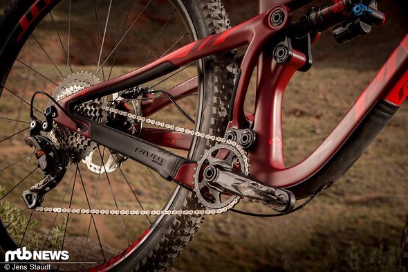 XTR Antrieb und DW-Link Hinterbau XTR Antrieb und DW-Link Hinterbau