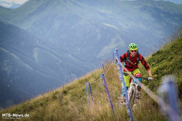 Im Uphill rollt der High Roller II relativ gut Im Uphill rollt der High Roller II relativ gut