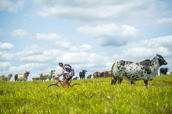 Auf der ersten langen Etappe über 143 Kilometer sorgten Tiago Ferreira (im Bild) und Hans Becking für die Vorentscheidung: Über fünf Minuten Vorsprung konnten sie gegenüber den Zweitplatzierten Fumic/Avancini herausfahren Auf der ersten langen Etappe über 143 Kilometer sorgten Tiago Ferreira (im Bild) und Hans Becking für die Vorentscheidung: Über fünf Minuten Vorsprung konnten sie gegenüber den Zweitplatzierten Fumic/Avancini herausfahren