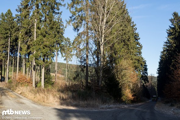 ... ist das Gelände für ein von der Straße aus gut sichtbares Testcenter eines MTB-Herstellers eingeplant ... ist das Gelände für ein von der Straße aus gut sichtbares Testcenter eines MTB-Herstellers eingeplant