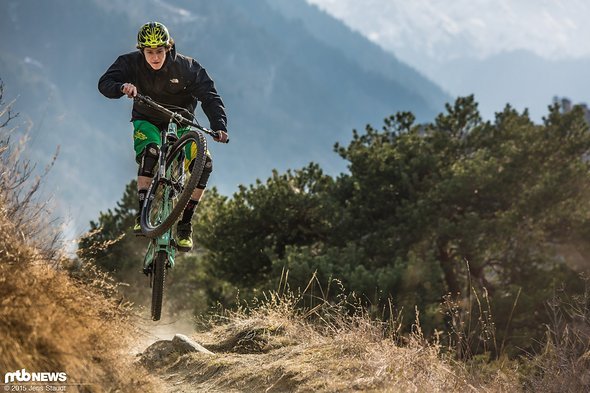 Das Banshee Phantom ist ein populärer Vertreter der Trailbike-Kategorie Das Banshee Phantom ist ein populärer Vertreter der Trailbike-Kategorie