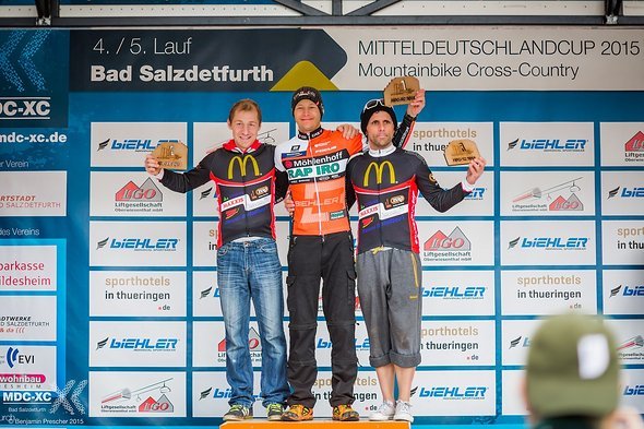 Das Podium Masters 1: 1. Sven Pieper - Focus Rapiro, 2. Patrick Scholze - Bad Bikers, 3. Maik Pustal - Bad Bikers Das Podium Masters 1: 1. Sven Pieper - Focus Rapiro, 2. Patrick Scholze - Bad Bikers, 3. Maik Pustal - Bad Bikers