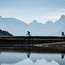Einmal mehr bietet das Rennen im Wallis atemberaubende Landschaftsmotive