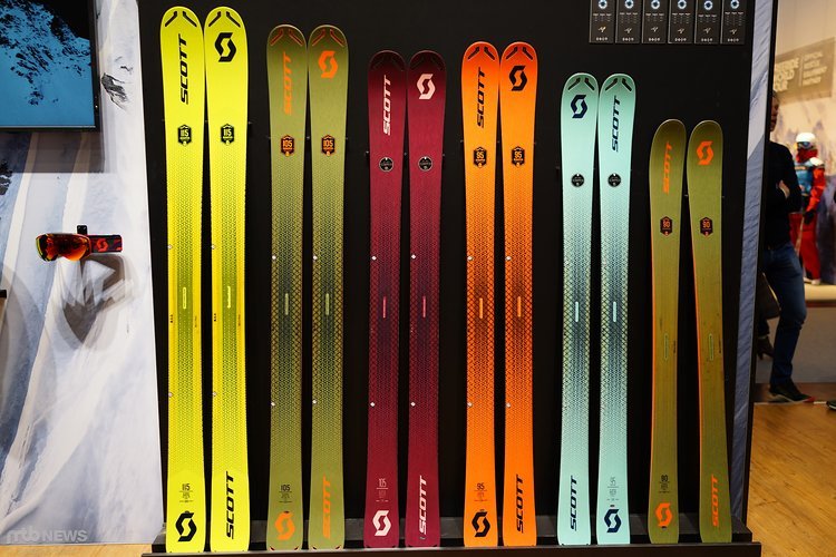 Eigentlich präsentiert Scott auf der ISPO seine Ski-Palette Eigentlich präsentiert Scott auf der ISPO seine Ski-Palette