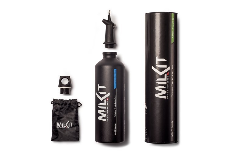 Der neue milKit Booster verfügt im Vergleich zum Vorgängermodell über eine stabilere Konstruktion Der neue milKit Booster verfügt im Vergleich zum Vorgängermodell über eine stabilere Konstruktion
