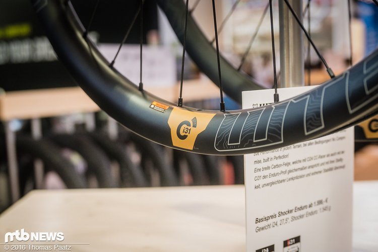 Die WTB Carbon Wheels kommen für den Enduro-Einsatz jetzt neu mit 31 mm Innenweite Die WTB Carbon Wheels kommen für den Enduro-Einsatz jetzt neu mit 31 mm Innenweite