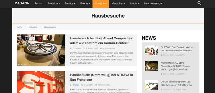 Übersicht und Ordnung über die Navigationsleiste Übersicht und Ordnung über die Navigationsleiste