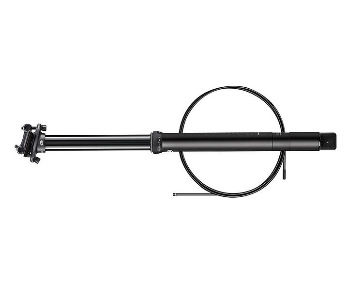 Die Crankbrothers Highline 7-Variostütze kommt mit einem Verstellweg von 100 mm bis 170 mm und schlägt mit einem Preis von 299 € zu Buche. Die Crankbrothers Highline 7-Variostütze kommt mit einem Verstellweg von 100 mm bis 170 mm und schlägt mit einem Preis von 299 € zu Buche.