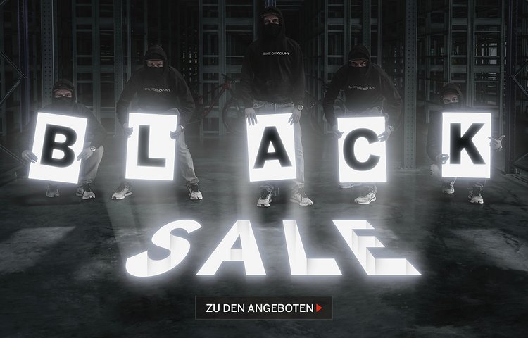 Black Sale beim Bike-Discount Megastore