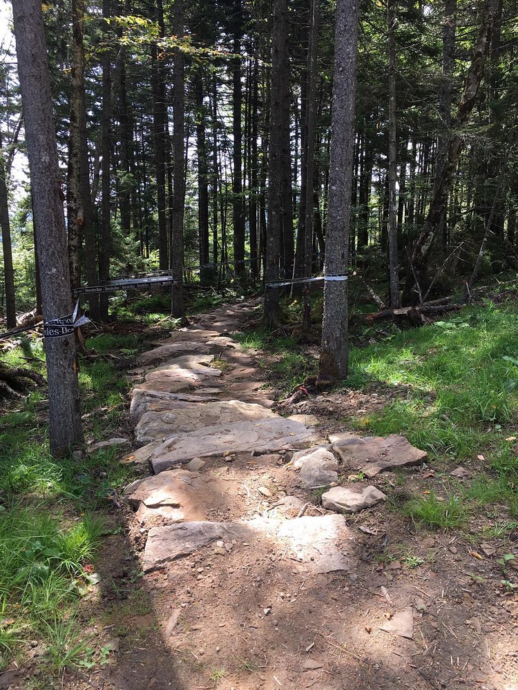 Der Kurs in Snowshoe ist sehr gegensätzlich. Einerseits sehr breit gebaut zum Überholen und andererseits extrem technisch. Der Kurs in Snowshoe ist sehr gegensätzlich. Einerseits sehr breit gebaut zum Überholen und andererseits extrem technisch.
