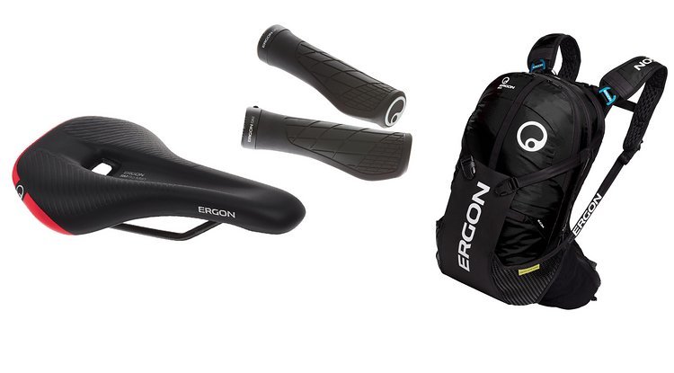Donnerstag: Ergon Set bestehend aus SM Pro Men-Sattel, BX3-Rucksack und GA3-Griffen im Wert von 250 € Donnerstag: Ergon Set bestehend aus SM Pro Men-Sattel, BX3-Rucksack und GA3-Griffen im Wert von 250 €