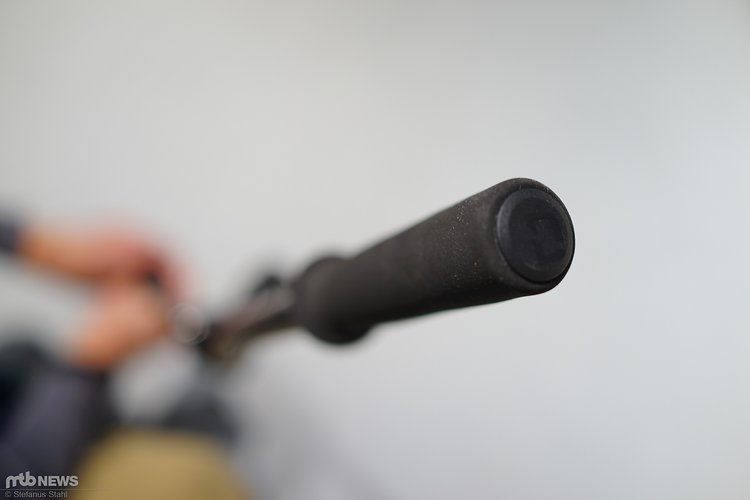 Wie alle Silikongriffe sind auch diese schön leicht Wie alle Silikongriffe sind auch diese schön leicht