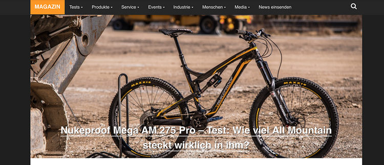 Die neue Startseite von MTB-News.de wird wie gewohnt mit einem großen Slider für die wichtigsten News eröffnet Die neue Startseite von MTB-News.de wird wie gewohnt mit einem großen Slider für die wichtigsten News eröffnet
