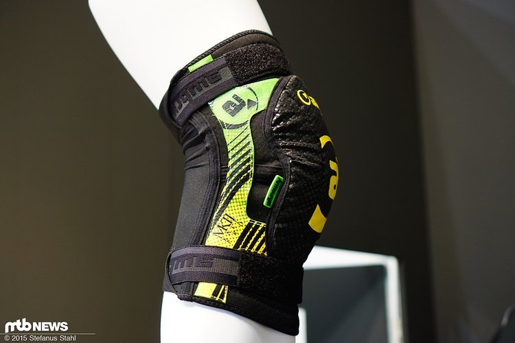 Unter der Kevlar-Front sitzt ein elastisches Polster Unter der Kevlar-Front sitzt ein elastisches Polster