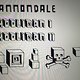 Cannondale Hooligan 2008/2009: Full frame sticker set.