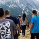 Trackwalk mit den DH-Fahrern