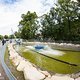 Neben dem Fahrerlager gibt es einen kleinen Freizeitpark