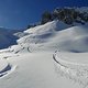 Skitour: Pulverrunden bei den Walsern, danach Kaffi und Blaubeerwäha
