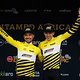 Nino Schurter and Andri Frischknecht regain the Yellow Jersey during stage 6 of the 2023 Absa Cape Epic Mountain Bike stage race from Lourensford Wine Estate to Lourensford Wine Estate, Somerset West, South Africa on the 24th March 2023. Photo by Nic