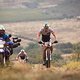 TdF Feeling - Karl Platt vom Team Bulls mit Kamera-Motorrad neben sich - Cape Epic 2014 Prolog - Foto von  Nick Muzik-Cape Epic-SPORTZPICS