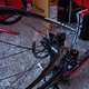 Komplett zerstört - das Vorderrad am Bike von Anneke Beerten