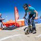 IBC-Support-Mann und Exil-Kanadier Kai versucht sich am Mini-Pumptrack-Race