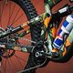 Greg nimmt lieber das kurzhubigere Rad, da dieses einen etwas nachgiebigeren Rahmen bietet und mit 29&quot;-Hinterrad aufgebaut werden kann.