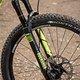 An der Front arbeitet eine RockShox Revelation RCT3 Solo Air mit 120 mm Federweg