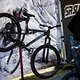 Carson Storchs Rocky Mountain Slopestyle Bike am Stand von SR Suntour