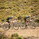 Nino Schurter and Lars Forster break away on Jacques Climb during stage 2 of the 2022 Absa Cape Epic Mountain Bike stage race from Lourensford Wine Estate to Elandskloof in Greyton, South Africa on the 22nd March 2022. Photo by Gary Perkin