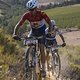 Hans Becking and Wout Alleman who took the stage win during Stage 1 of the 2024 Absa Cape Epic Mountain Bike stage race from Saronsberg Wine Estate to Saronsberg Wine Estate, Tulbagh, South Africa on the 18th March 2024. Photo by Dominic Barnardt / C