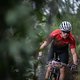 Ondřej Cink coming fown single track during stage 3 of the 2019 Absa Cape Epic Mountain Bike stage race held from Oak Valley Estate in Elgin, South Africa on the 20th March 2019.

Photo by Justin Coomber/Cape Epic

PLEASE ENSURE THE APPROPRIATE C