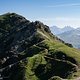Nur ein paar wenige Höhenmeter müssen aus eigener Kraft getreten werden
