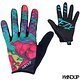 Lava Lamp marbled multi-colored long finger cycling gloves LOGO&#039;D 600X600 (10)