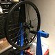 Mosquito Velomobile, Rear wheel with Lefty Hub, 1 of 2 done!