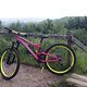Propain Tyee FLO 2014 mit Sixpack Parts Neon-Gelb