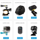 iSHOXS bietet neben Helm- und Rohrhalterungen auch weiteres Zubehör für zum Beispiel die GoPro Fernbedienung, aber auch die Kameras selbst an