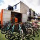 Der beste Bikeshop in Nelson hat sich auf der Slow Food-Meile eingerichtet