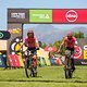 Lachlan Morton and Kenneth Karaya of EF Education-Nippo during stage 7 of the 2021 Absa Cape Epic Mountain Bike stage race from CPUT Wellington to Val de Vie, South Africa on the 24th October 2021

Photo by Gary Perkin/Cape Epic

PLEASE ENSURE THE AP