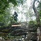 Kaos Seagrave competes during the Red Bull Hardline practice session at Maydena Bike Park on February 23, 2024 in Tasmania, Australia. // Brett Hemmings / Red Bull Content Pool // SI202402230540 // Usage for editorial use only //